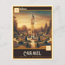 Carmel, Indiana | Briefkaart