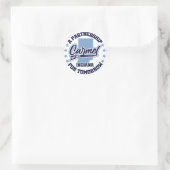 Carmel, Indiana Ronde Sticker (Tas)