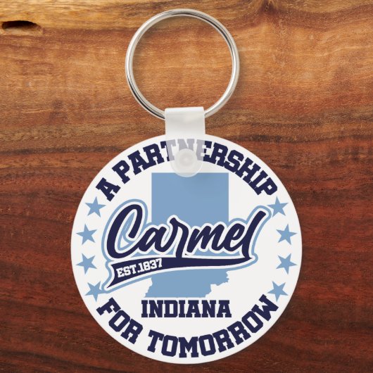 Carmel, Indiana Sleutelhanger (Voorkant)