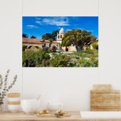 CARMEL MISSION BASILICA POSTER (Keuken)