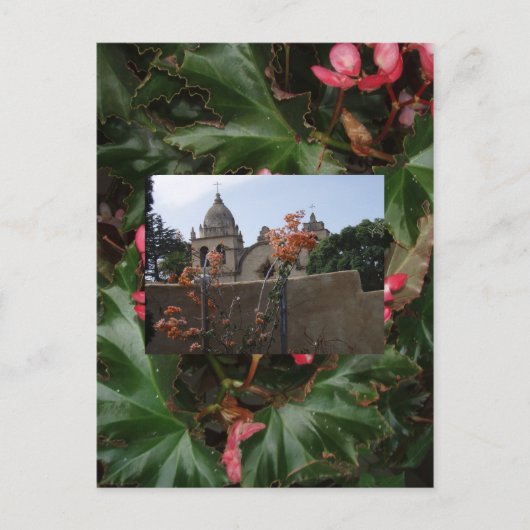 Carmel Mission Briefkaart (Voorkant)