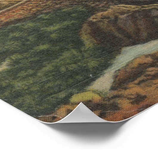 Carmel, Monterey en Pacific Grove, CA - verwelkomt Poster (Hoek)