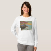 Carmel, Monterey en Pacific Grove, CA - verwelkomt T-shirt (Voorkant volledig)