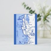 "Carmel naar San Francisco  Kaart (Staand voorkant)