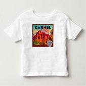 Carmel Oranje LabelEast Highlands, CA Kinder Shirts (Voorkant)
