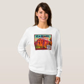 Carmel Oranje LabelEast Highlands, CA T-shirt (Voorkant volledig)