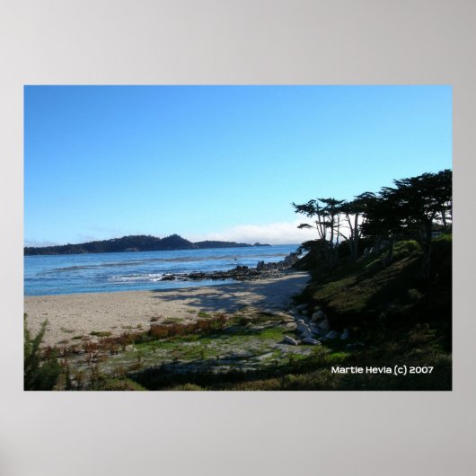 Carmel River Beach Poster (Voorkant)