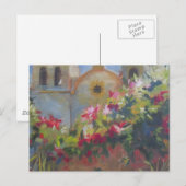 Carmel Spain Mission California Garden Briefkaart (Voorkant / Achterkant)