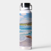 Carmel Strand Uitzicht Waterfles (Achterkant)