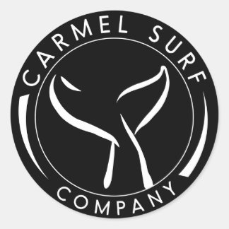 Carmel Surf Circle Sticker