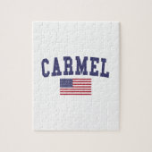 Carmel US Flag Legpuzzel (Verticaal)