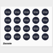 Carmel Valley California Ronde Sticker (Vel)