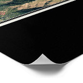 Carmel Valley California van Space Satellite Map Poster (Hoek)