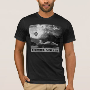 Carmel Valley Vacay met ballon. (afdruk &W) T-shirt