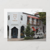 Carmel van het Zee Californië Briefkaart (Voorkant / Achterkant)