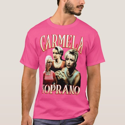 Carmela Soprano stijl Kinder T-shirt (Voorkant)