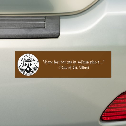 Carmelietregel Bumpersticker (Op auto)