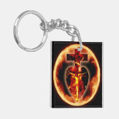 Carmelitsaints en de Sleutelhanger van Trinity (Voorkant Links)