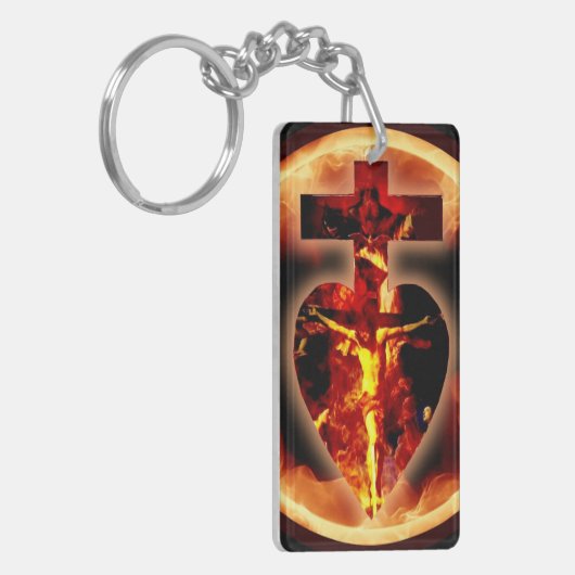 Carmelitsaints Sleutelhanger (Voorkant Links)