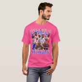Carmelo Anthony Retro Collage T-shirt (Voorkant volledig)