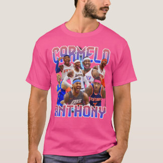 Carmelo Anthony Retro Collage T-shirt