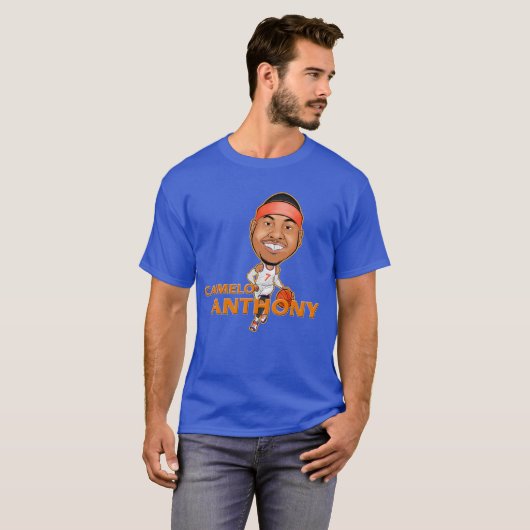 Carmelo Anthony T-shirt (Voorkant volledig)