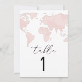 CARMEN Adventure Travel Roze Kaart Tafelnummer Kaa (Voorkant)