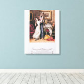 Carmen and Don Jose, 1846 Canvas Afdruk (Insitu (Houten vloer))