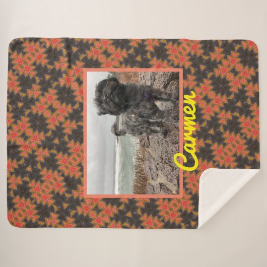 Carmen Blanket Sherpa Deken (Voorkant (horizontaal))