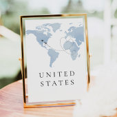 CARMEN Blauw Waar In De Wereld Tafelnummer