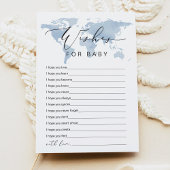 CARMEN Blue Adventure Wishes voor Baby Game Kaart