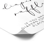 CARMEN Blue Kaart Avontuur Baby Luier Raffle Poster (Hoek)