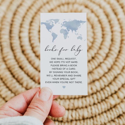 CARMEN Blue Kaart Avontuurlijke boeken voor Baby K Plaatskaartje