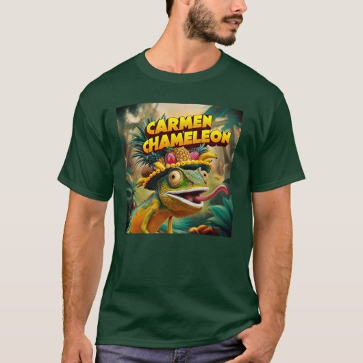 Carmen Carmen Carmen...Chameleon T-shirt (Voorkant)