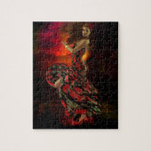 Carmen de Spaanse danser Legpuzzel (Verticaal)