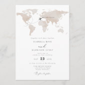 CARMEN Destination Waterverf Map Travel Weduwschap Kaart (Voorkant)