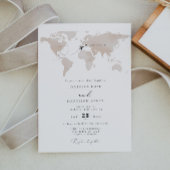 CARMEN Destination Waterverf Map Travel Weduwschap Kaart