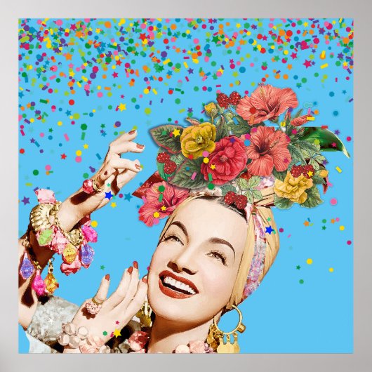 Carmen Goes to Rio Poster (Voorkant)