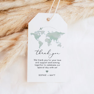 CARMEN Green Map Travel Adventure Dank u wel Cadeaulabel