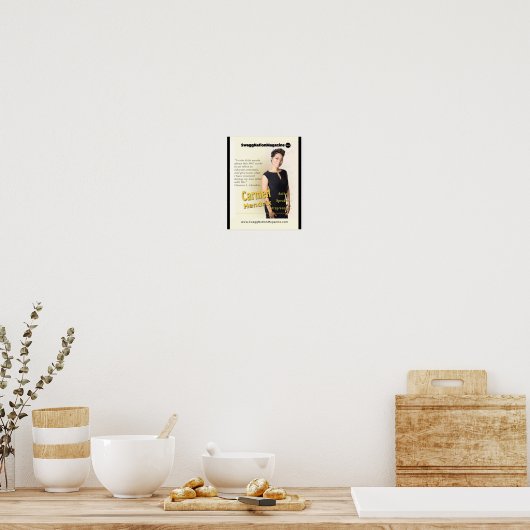 Carmen Hendrix cover Poster (Keuken)