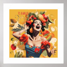 Carmen II - Hoge kwaliteit Art Print