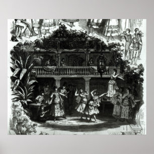 Carmen in de Lilas Pastia tavern Poster