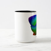 Carmen Miranda As Lobster Tweekleurige Koffiemok (Center)