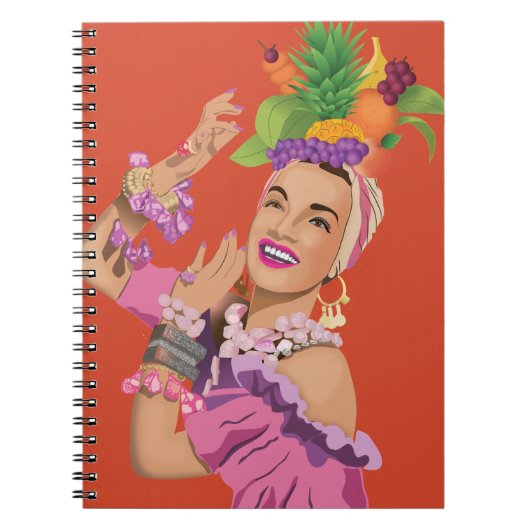 Carmen Miranda Notitieboek (Voorkant)