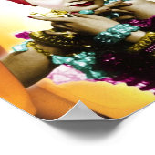 Carmen Miranda Portrait Collage Poster (Hoek)