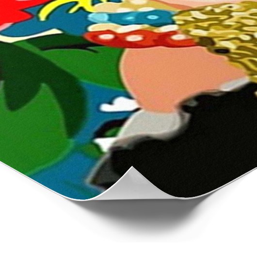 CARMEN MIRANDA POSTER (Hoek)