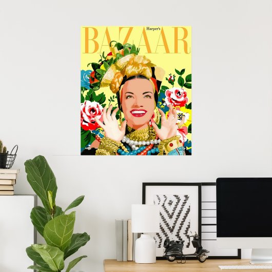 CARMEN MIRANDA POSTER (Thuiskantoor)