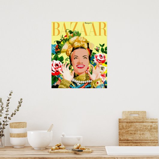 CARMEN MIRANDA POSTER (Keuken)