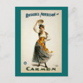 Carmen, Opera 1896 Briefkaart (Voorkant)