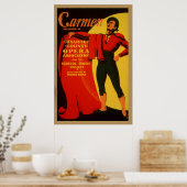 Carmen Opera Federal Music Project WPA  Poster (Keuken)